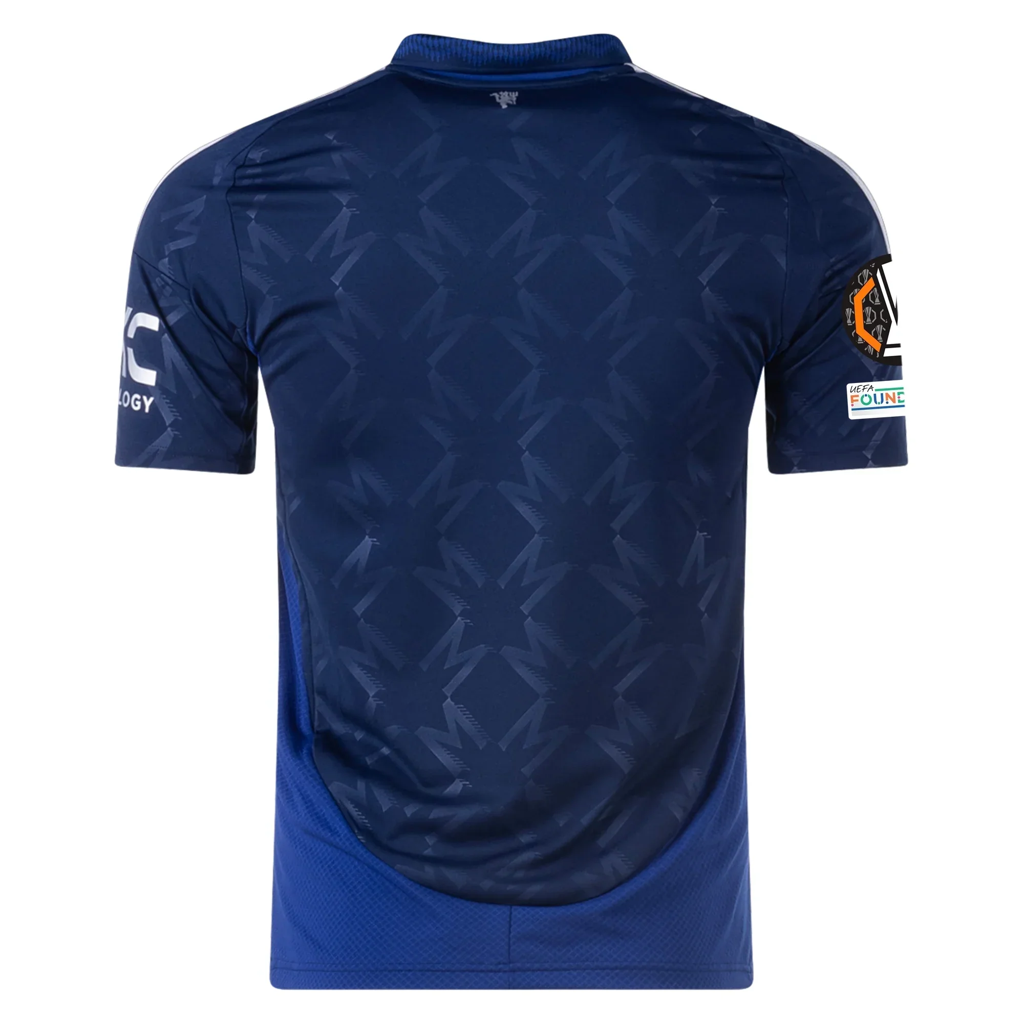 Manchester United Away Jersey w/ Europa League Patches 24/25 (Night Indigo)