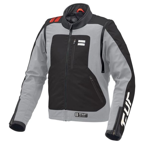 Veste enduro T.UR J–THREE ARM LINK 2023 - Gris / RougeRef : TUR0020