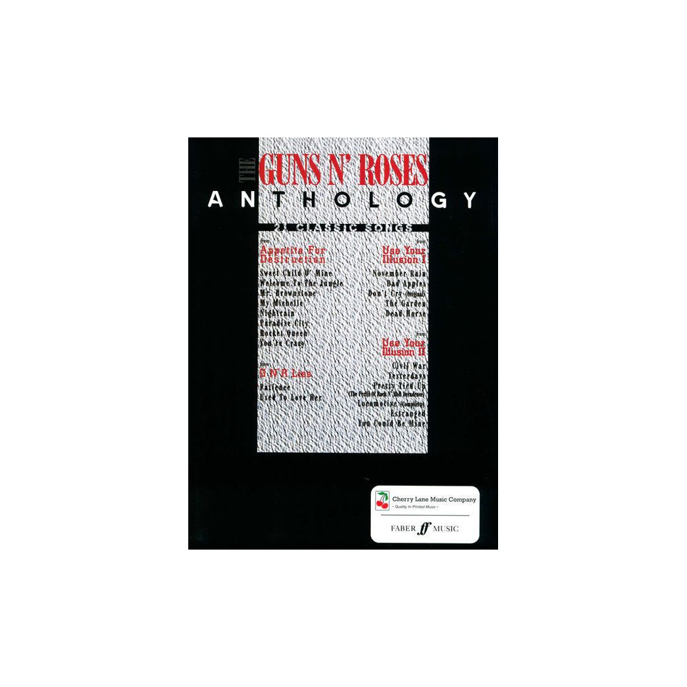 Cherry Lane Music Company Guns n' Roses Anthology – Thomann Ireland