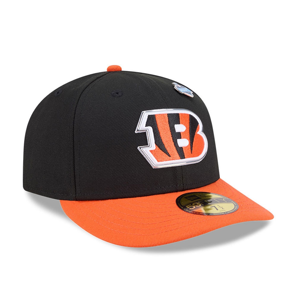 Cincinnati Bengals 2026 NFL Draft Pre-Curved 59FIFTY Fitted Cap