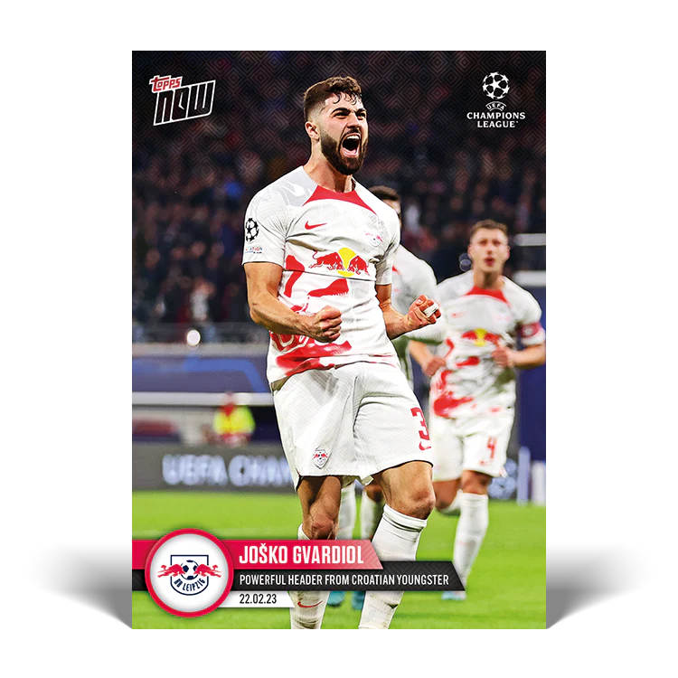 Topps UK - Powerful header from Croatian youngster - UCL TOPPS NOW® Card #87