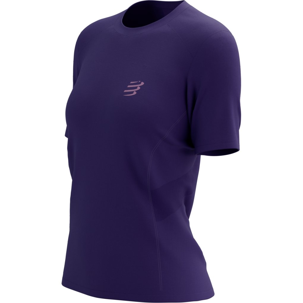 Compressport Performance Running T-Shirt Women - purple