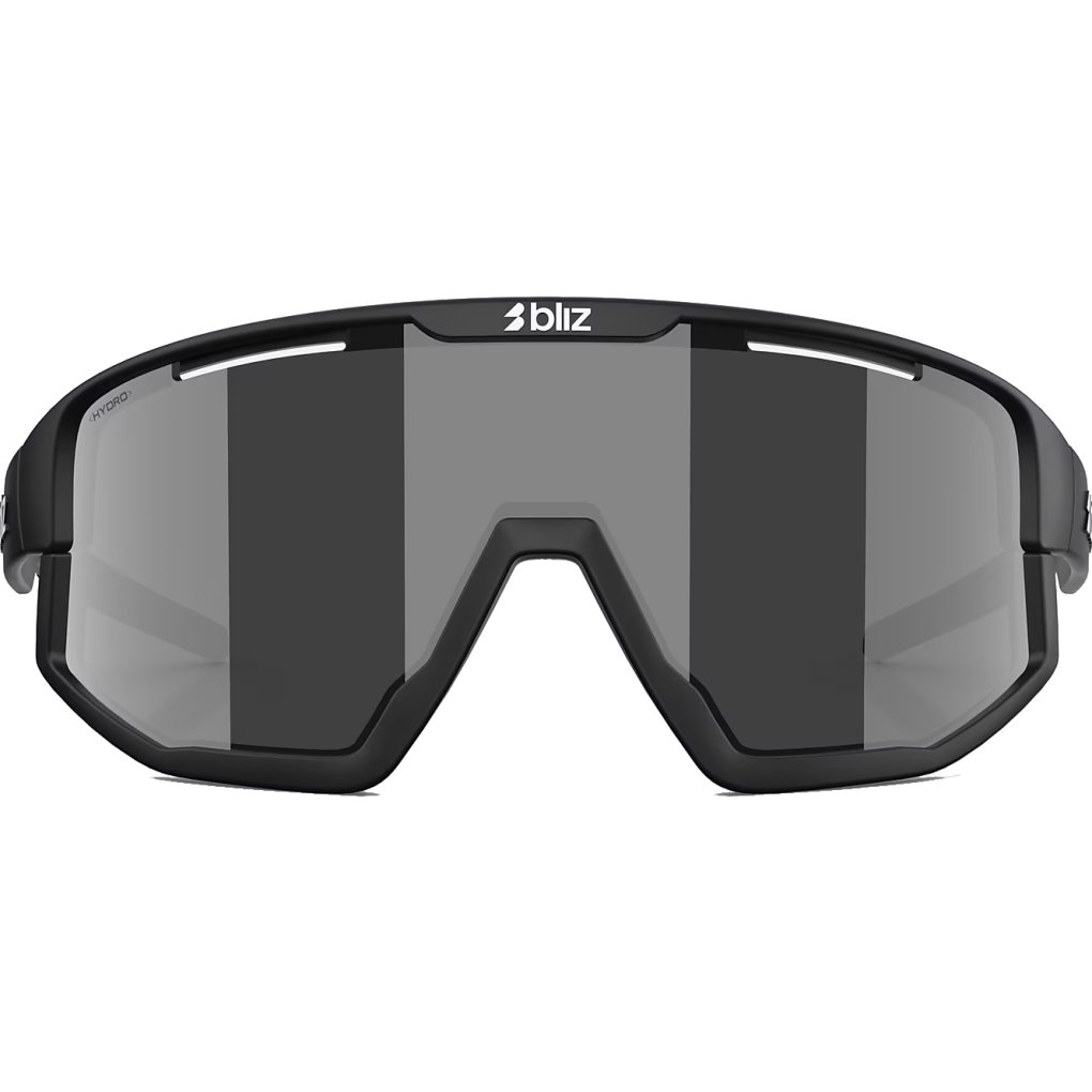 Bliz Fusion Glasses - Matte Black - Smoke/Silver Mirror