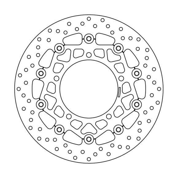Disque de frein Rond Brembo flottantRef : 78B40866