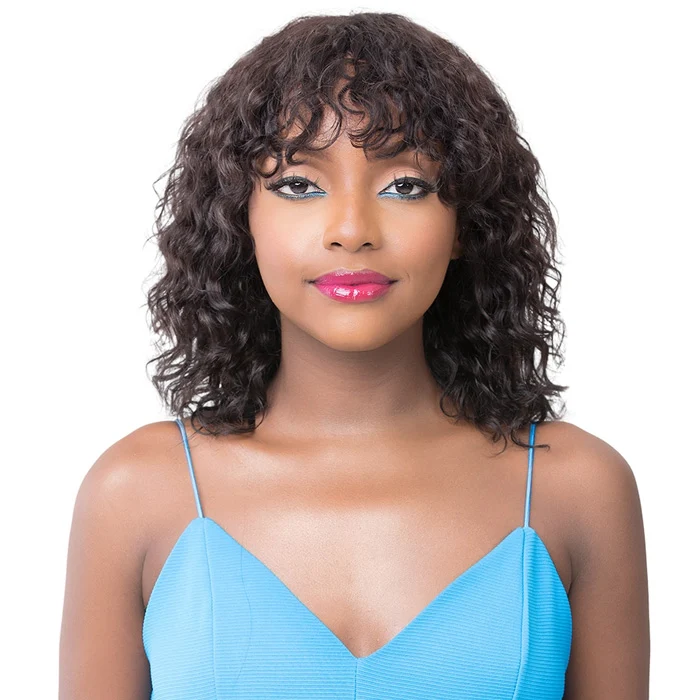 It's a Wig 100% Human Hair Wet & Wavy Full Wig - NATURAL DEEP WATER 14