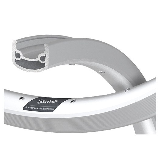 Ryde Sputnik R - 28 Inch Clincher Rim - silver