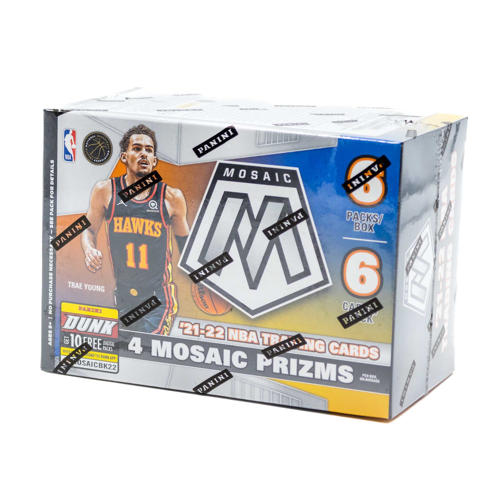 2021/22 Panini Mosaic Basketball NBA Blaster Box