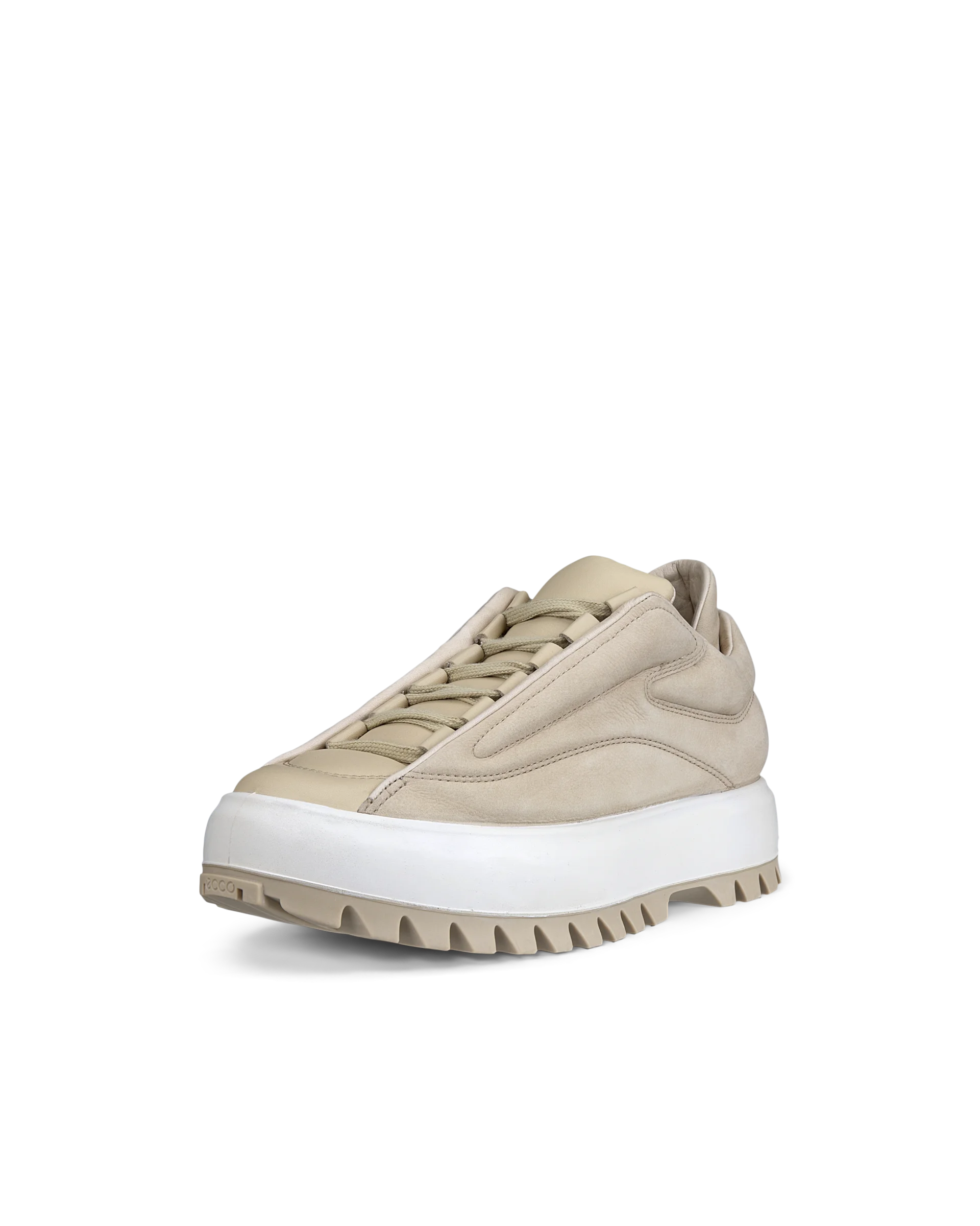 ECCO STREET ACE RAL7000 W Damen Sneaker aus Nubukleder Beige