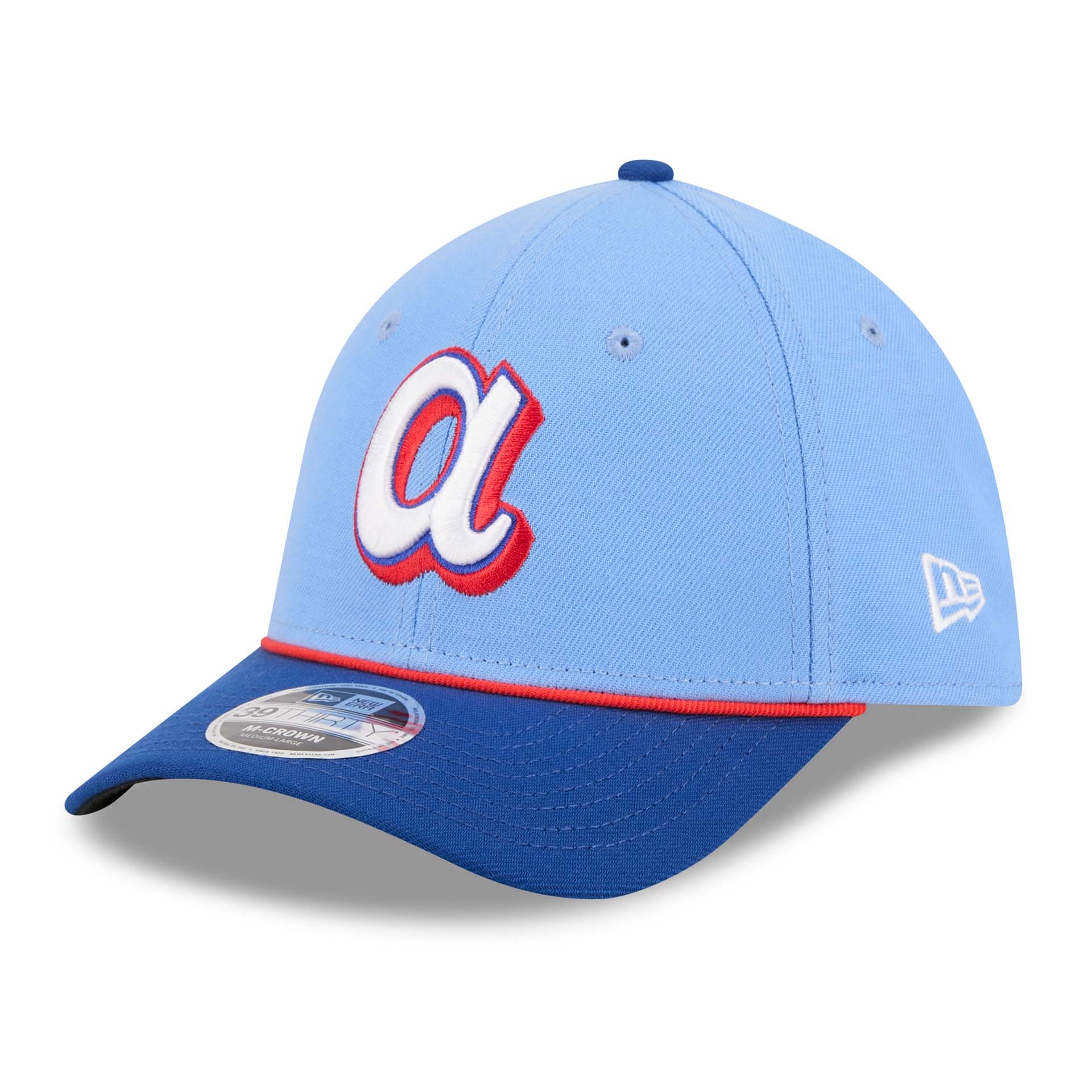 Atlanta Braves MLB City Connect 39THIRTY M-Crown Flex Cap Blue