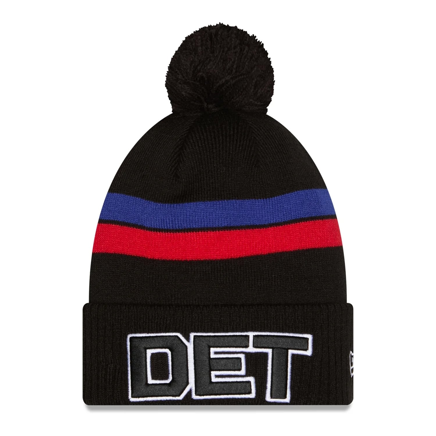 Detroit Pistons 2025-26 NBA Statement Edition Knit Hat Black