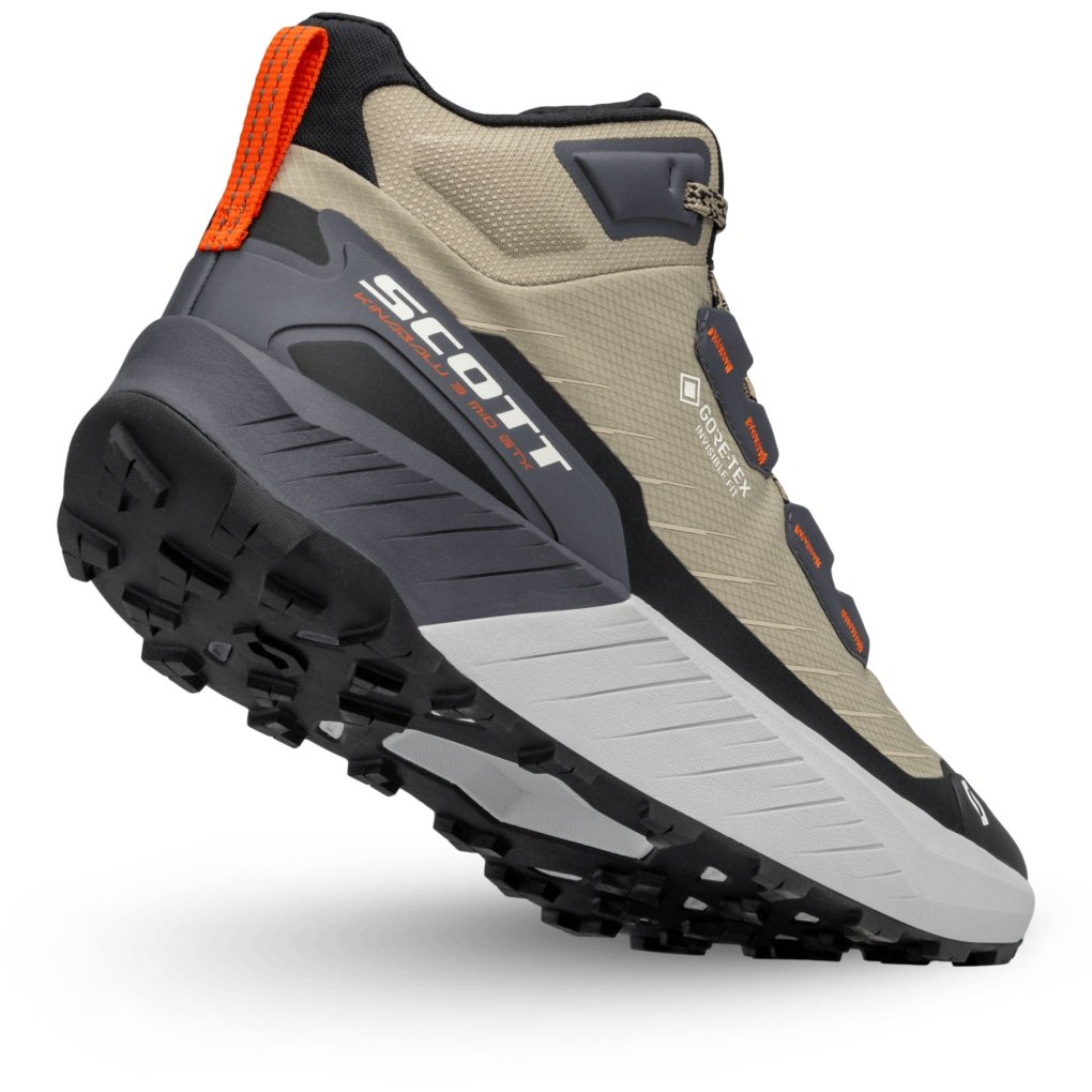 SCOTT Kinabalu 3 Mid GORE-TEX Trail Running Shoes Men - toast beige/dark grey