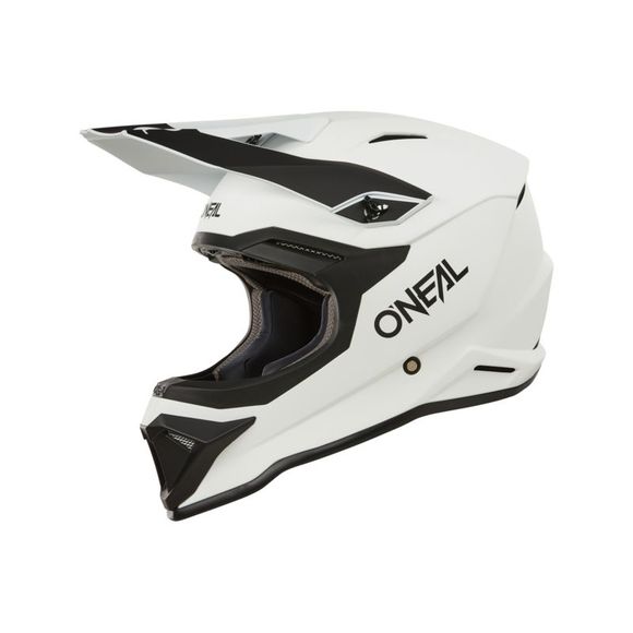 Casque cross O'Neal 1 SRS - SOLID V24 2024 - BlancRef : OL1954