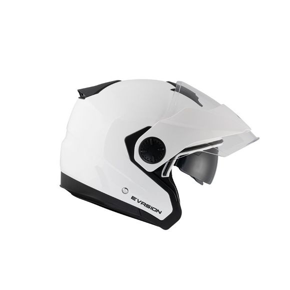 Casque jet Kenny EVASION - SOLID - Blanc / NoirRef : KE1731