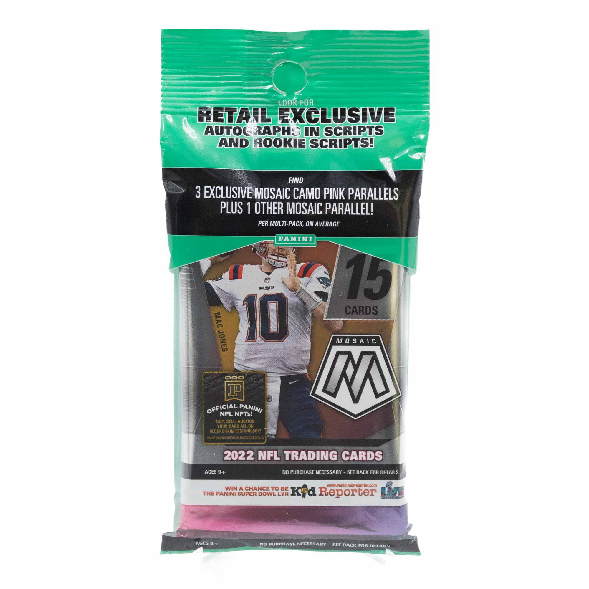 2022 Panini Mosaic Football NFL Multi Cello Fat-Pack