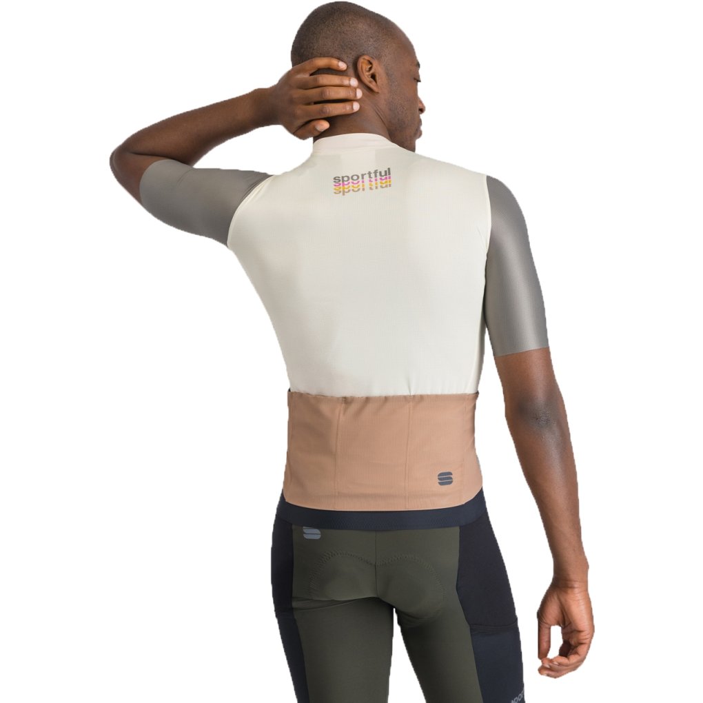 Sportful Supergiara 2 Logo Jersey Men - 105 Cream