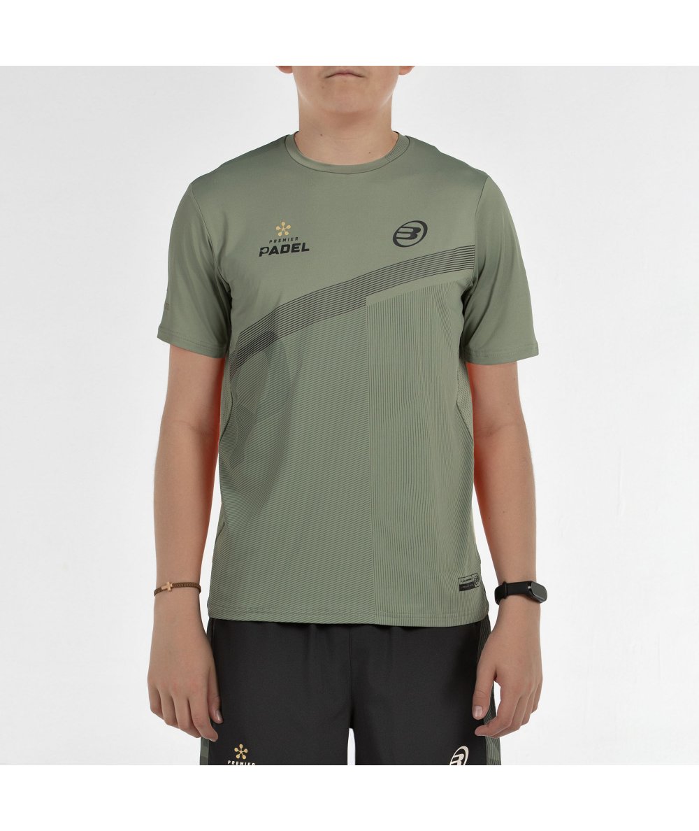 T-SHIRT BULLPADEL PATOS JR KAKI