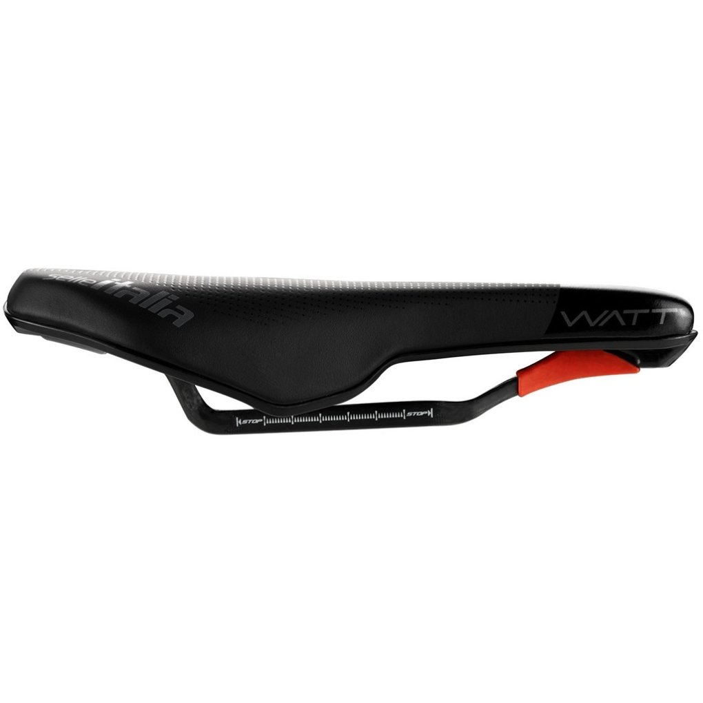Selle Italia Watt Saddle - Superflow | Kit Carbonio - U3 | black