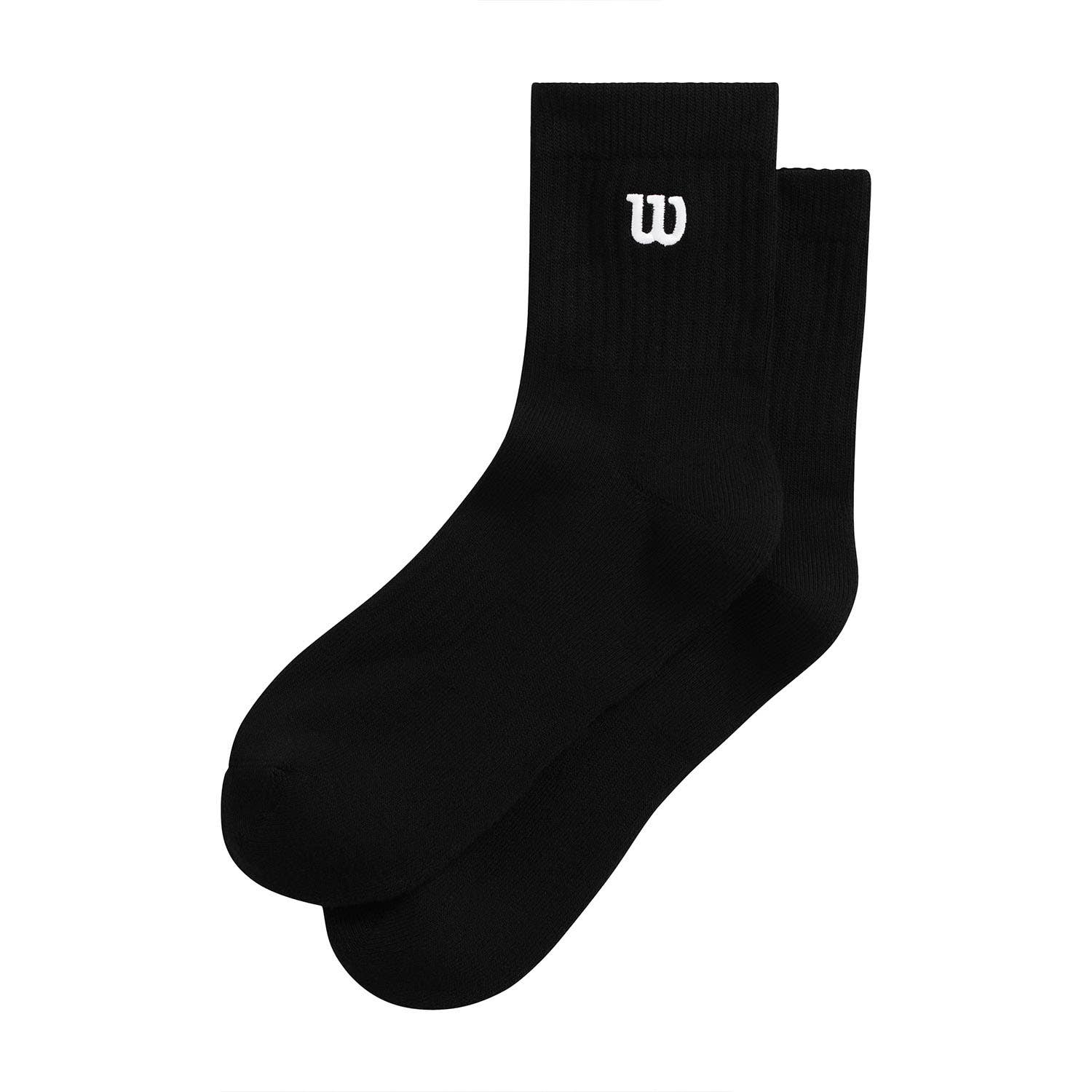 WILSON QUARTER TOP SOCKS WU00015511BKA BLACK