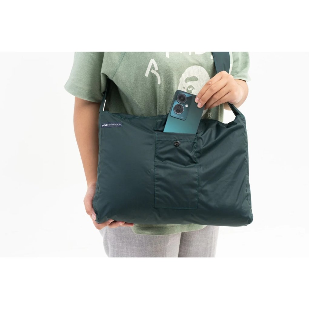 Ticket To The Moon Water Resistant Zipper Bag 10L