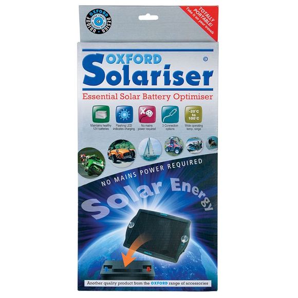 Oxford battery charger 3m Ext'lead cable for SOLARIZER 2012 Universal - BlackRef: od0178 / of949l12