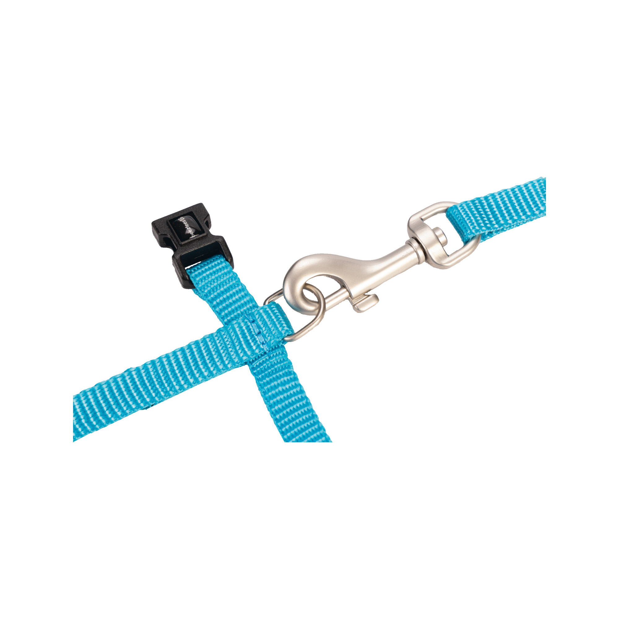 Beeztees Nylon Cat Harness Uni - Light Blue - 27-45 x 1 cm