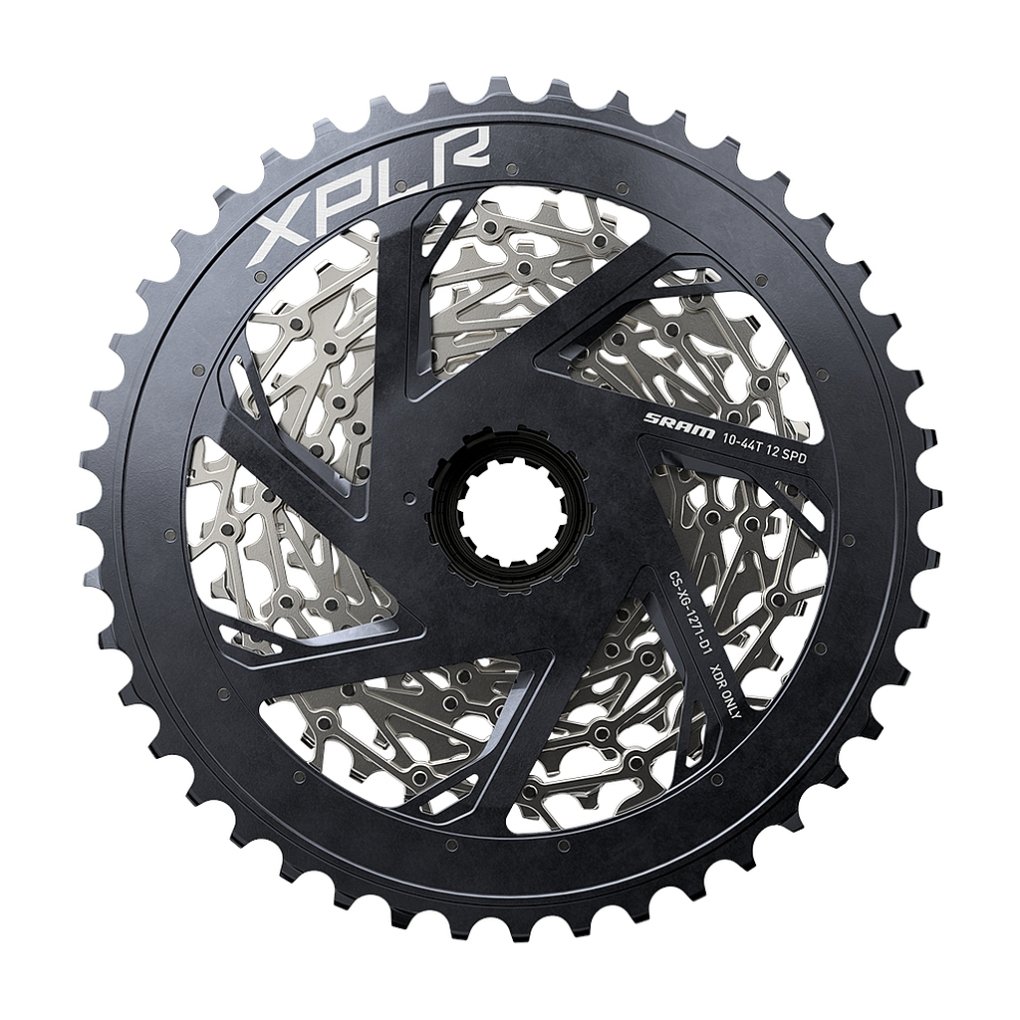 SRAM XPLR XG-1271 Cassette - 12-speed | 10-44 Teeth - silver