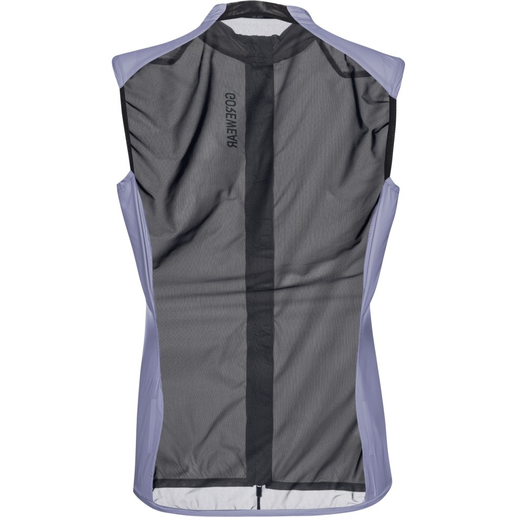 GOREWEAR Distance Windbreaker Vest Women - amethyst grey DF00