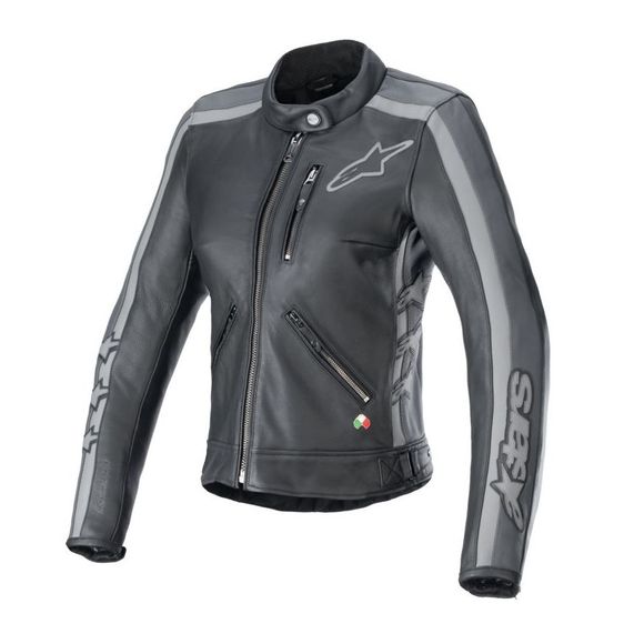 Alpinestars Stella Dyno Motorcycle Jacket - Gray / BlackRef: AP3314