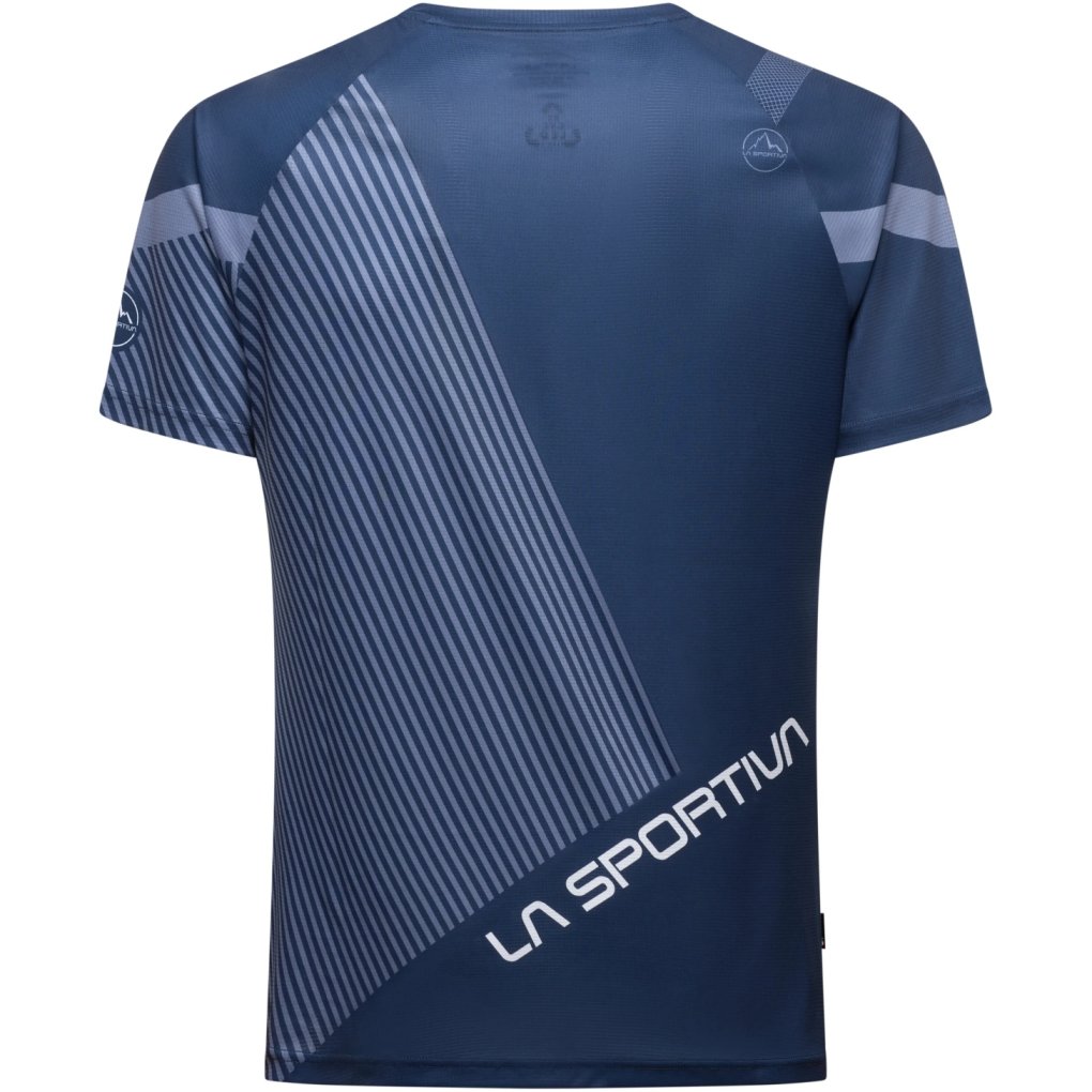 La Sportiva Flow T-Shirt Men - Night Sky/Chalk