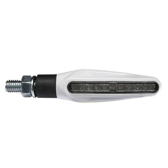 Clignotant Ermax Mini blinkers barre blanc LED (La paire) UniverselRef : EM1552 / 9105BL043