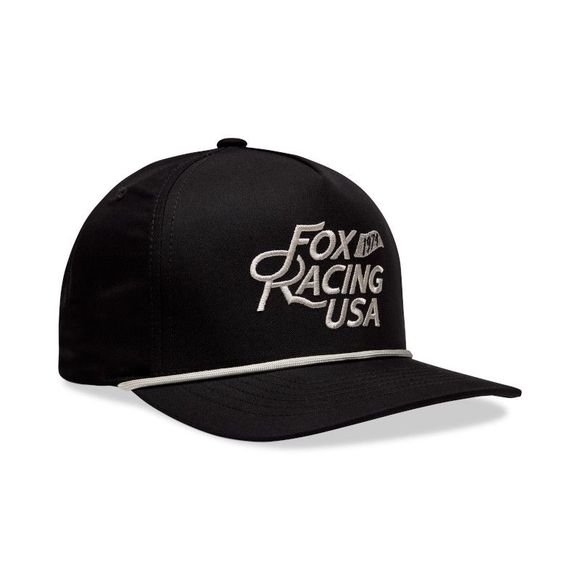 Fox Flag Rope Cap - BlackRef: Fx5245 / 33397-001-Os