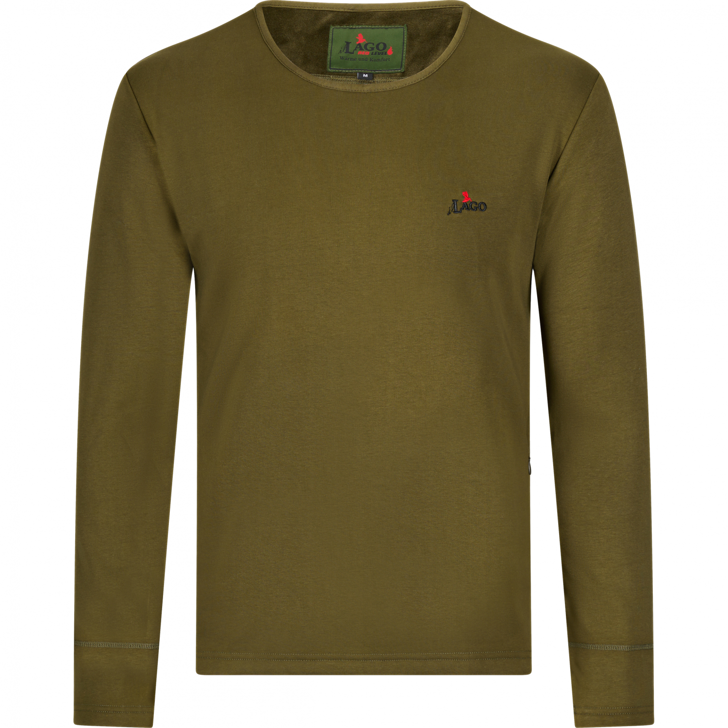 il Lago Red Level Longsleeve Feuerland Men, Heatable (Olive)