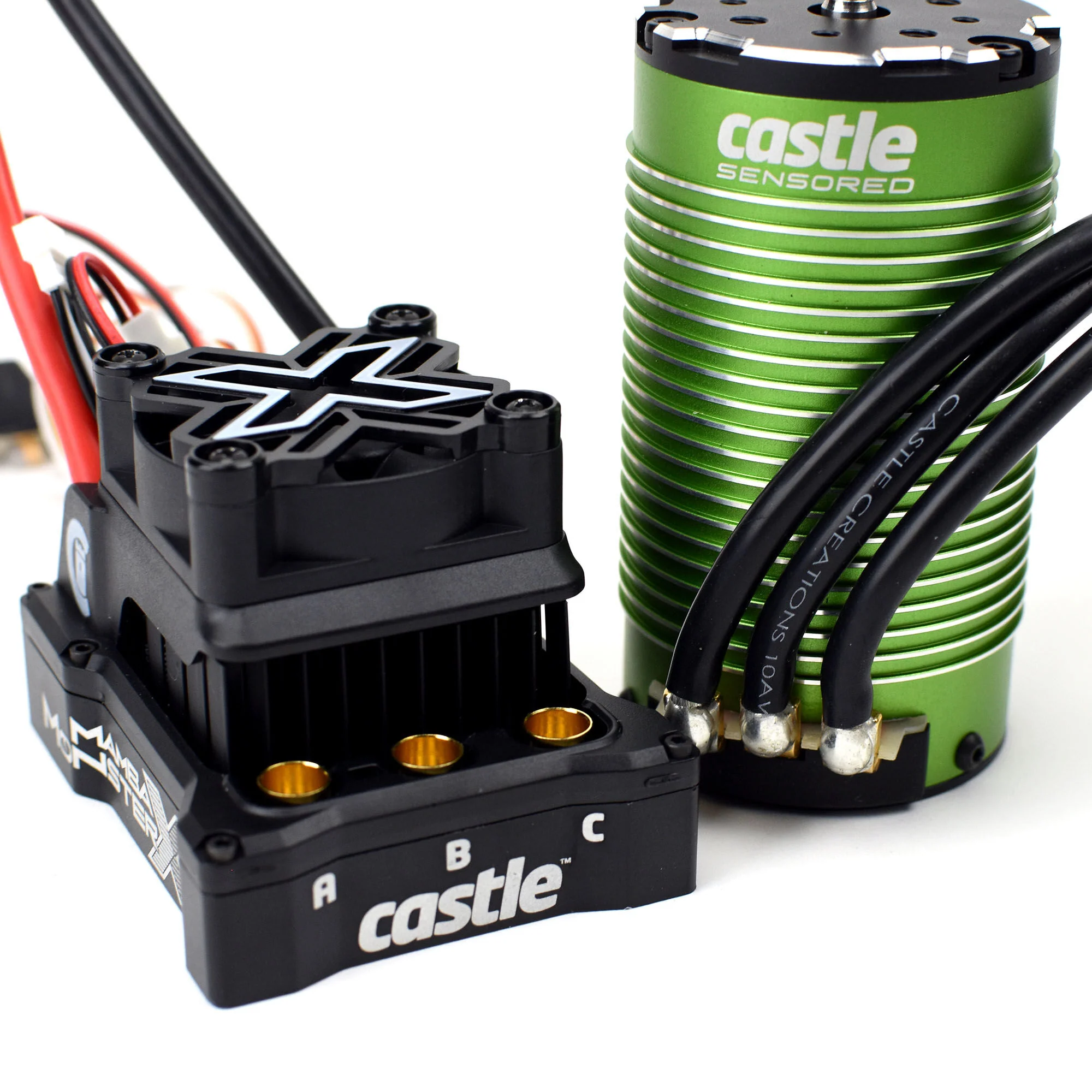 Mamba Monster X 8S 33.6V ESC with 1717-1260Kv Sensored Motor Combo