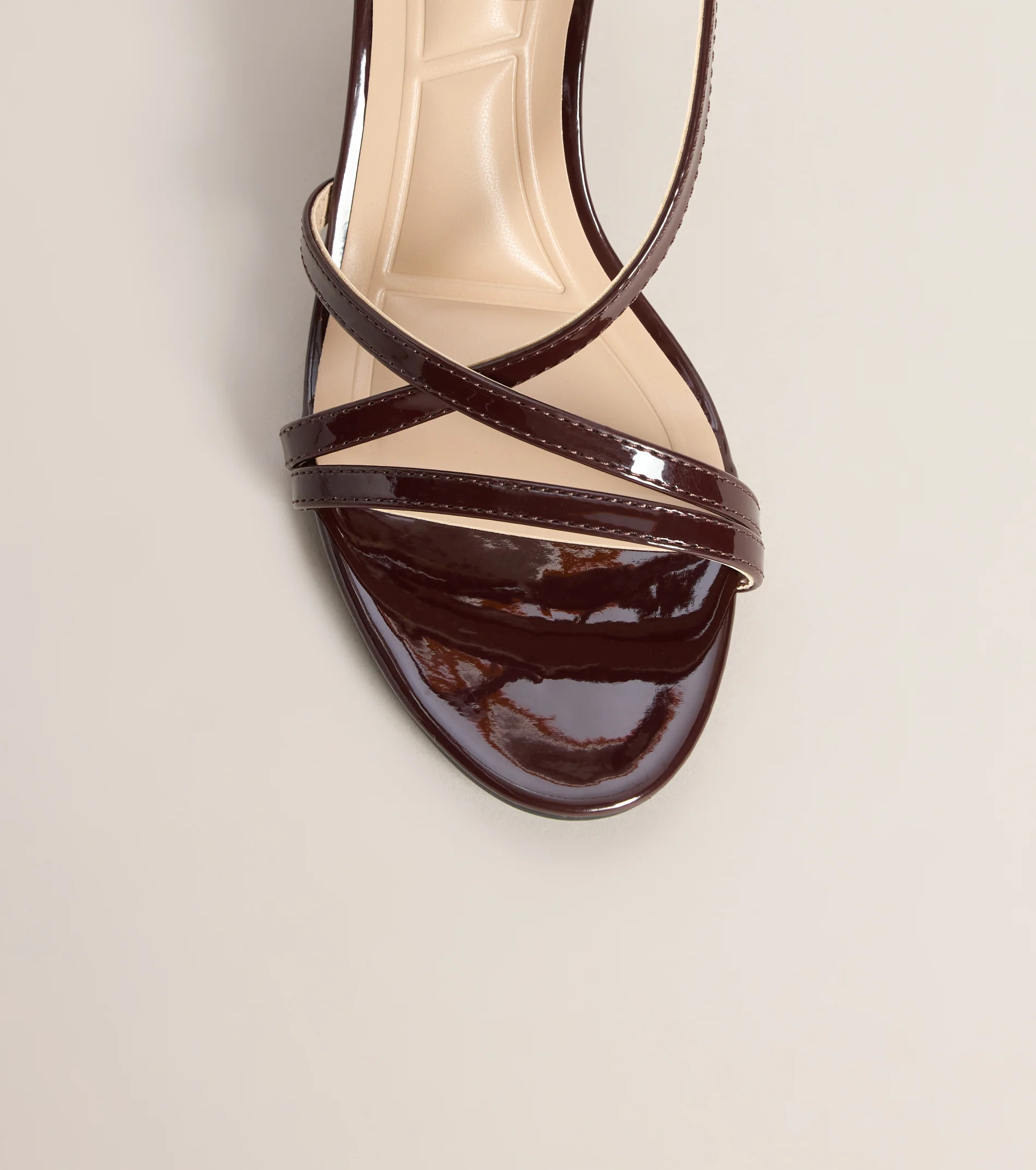 Pretty Little Plans Strappy Kitten Heels