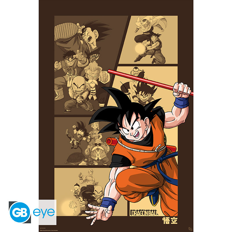 DRAGON BALL Poster Goku Retro (91.5x61cm)