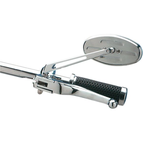 Rétroviseur Drag Specialties Stealth II Reversible (l'unité) - GrisRef : DRG0181