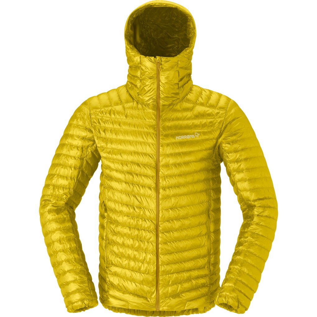 Norrona trollveggen down800 Super Light Hood Jacket Men - Antique Moss