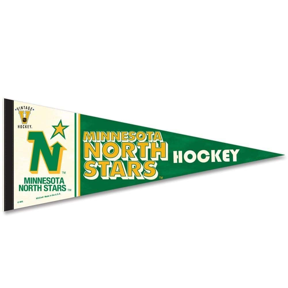 Minnesota North Stars Premium Vintage NHL Pennant