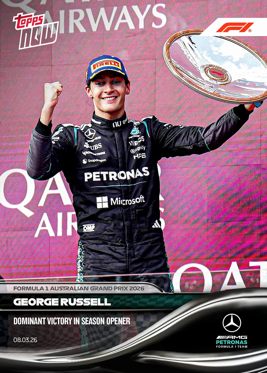 George Russell - 2026 Formula 1® Topps NOW® - Card 14