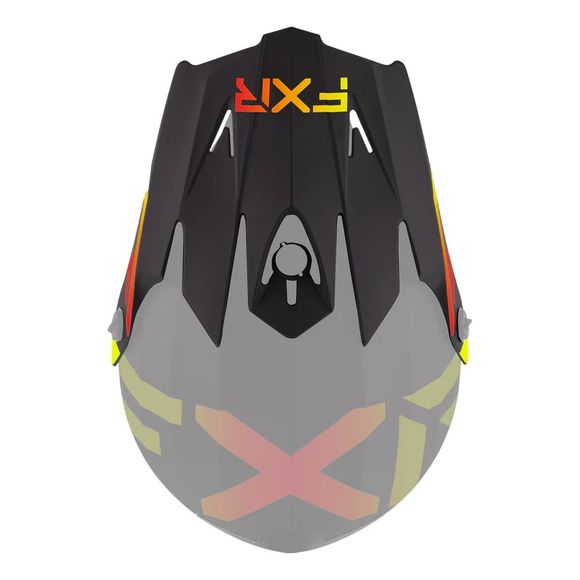 Tt Fxr Legion 22 Children'S Visor 2026 - Red / YellowRef: FXR0986 / 221719-2600-00