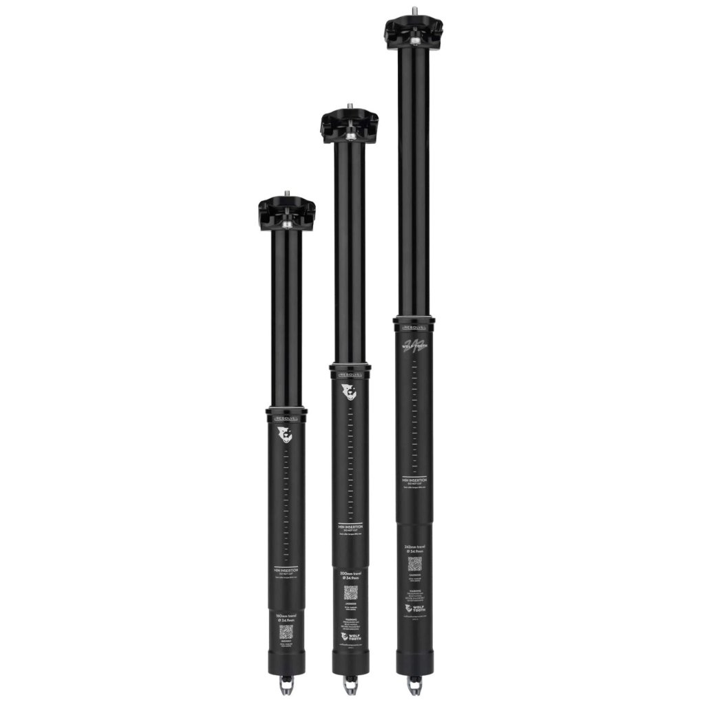 Wolf Tooth Resolve Rev2 Dropper Seatpost - 34.9mm - black