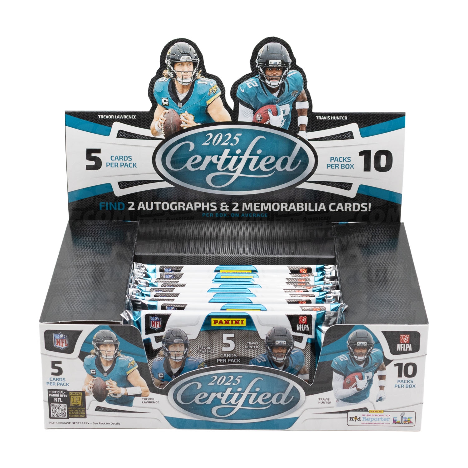 2025 Panini Certified Football NFL Hobby Pack