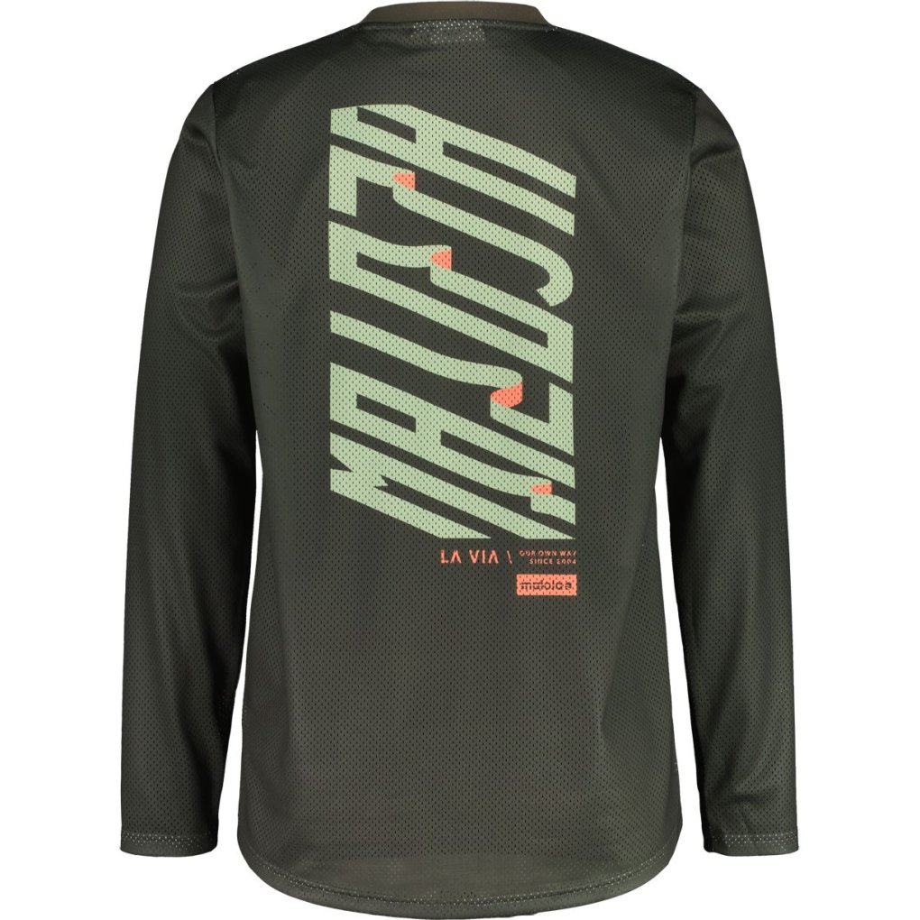 Maloja PfeifferkogelM. Dirt Shirt Men - alpine woods multi 1107