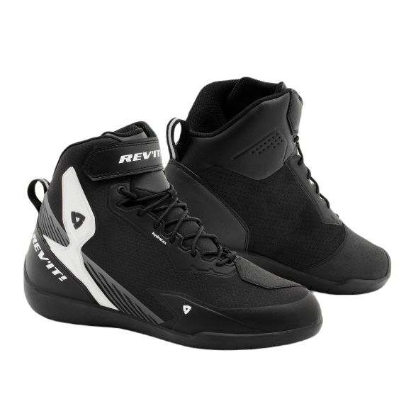 Rev it G-FORCE 2 H2O Motorcycle Riding Shoes - Black / WhiteRef : RI1541