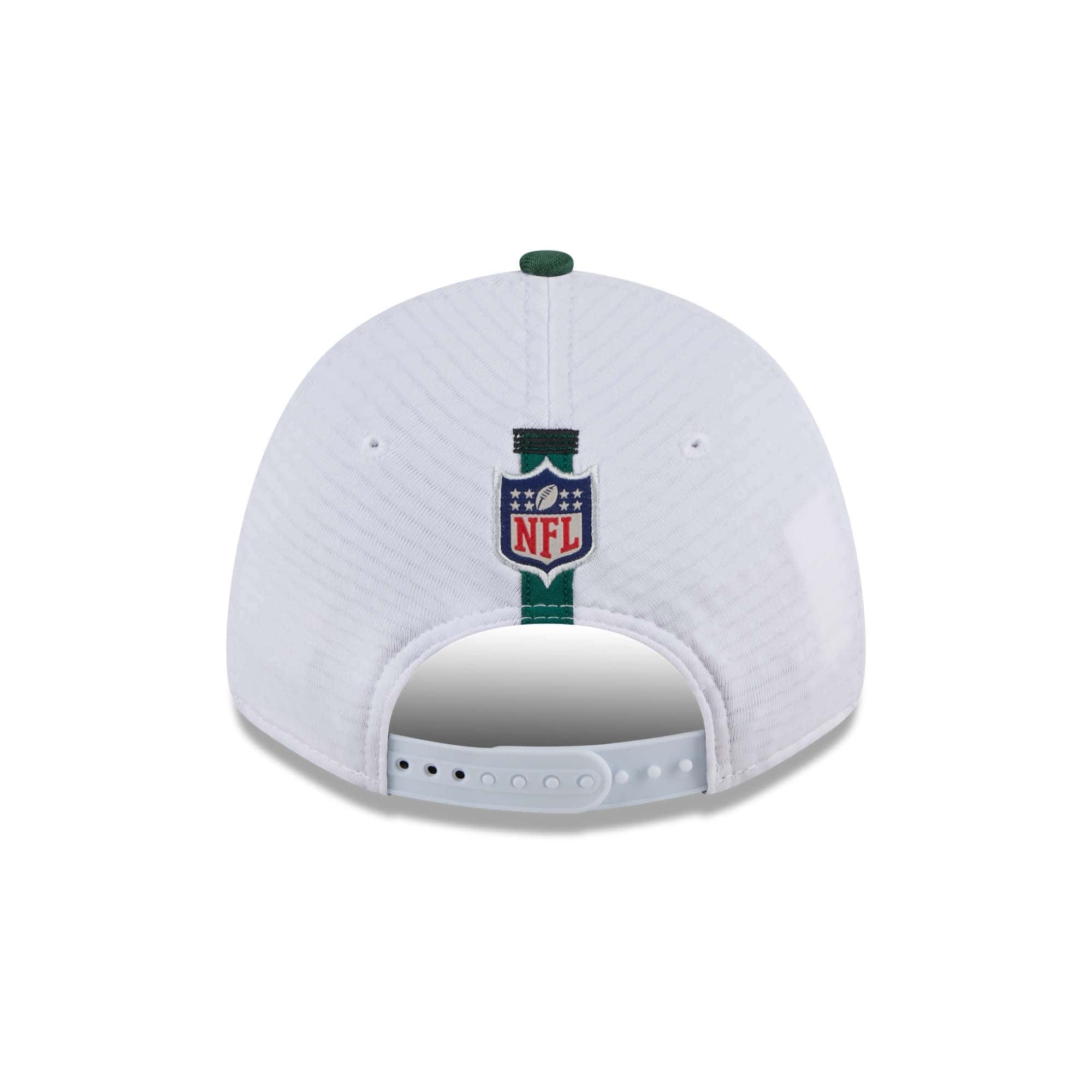 New York Jets 2024 NFL Training Camp New Era Stretch-Snap 9FORTY Cap White