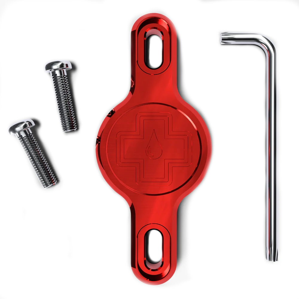 Muc-Off Secure Tag Holder 2.0 - red