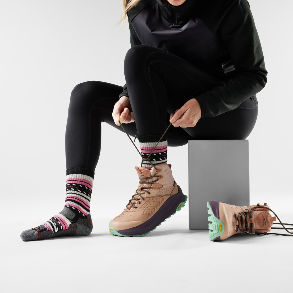 SmartWool Light Cushion Margarita Crew Hiking Socks Women - 001 black