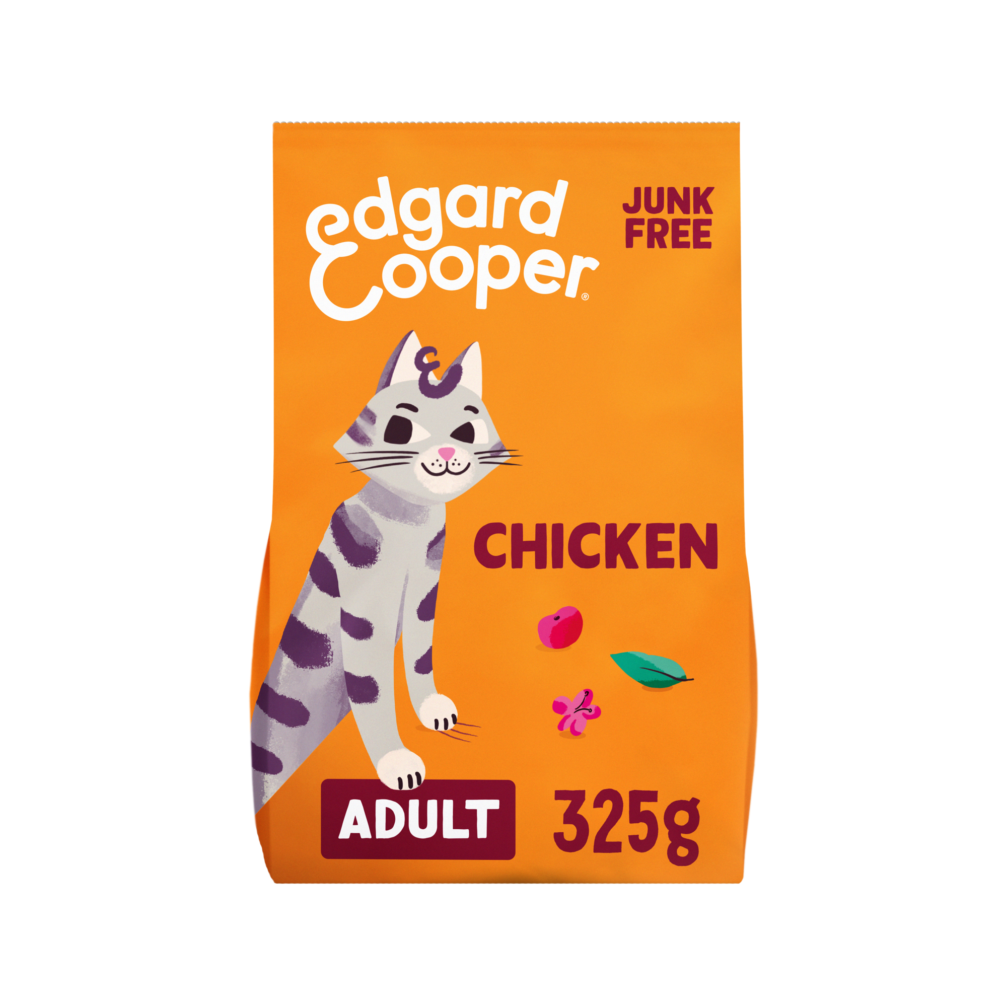 Edgard & Cooper Adult Cat - Free-range Chicken - Kibbles - 325 g