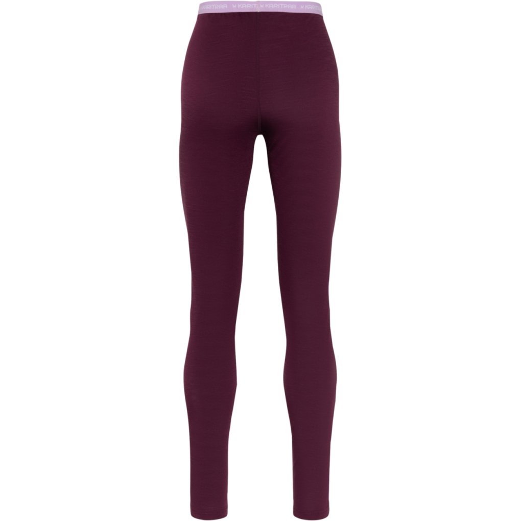 Kari Traa Mina Baselayer Pants Women - wine