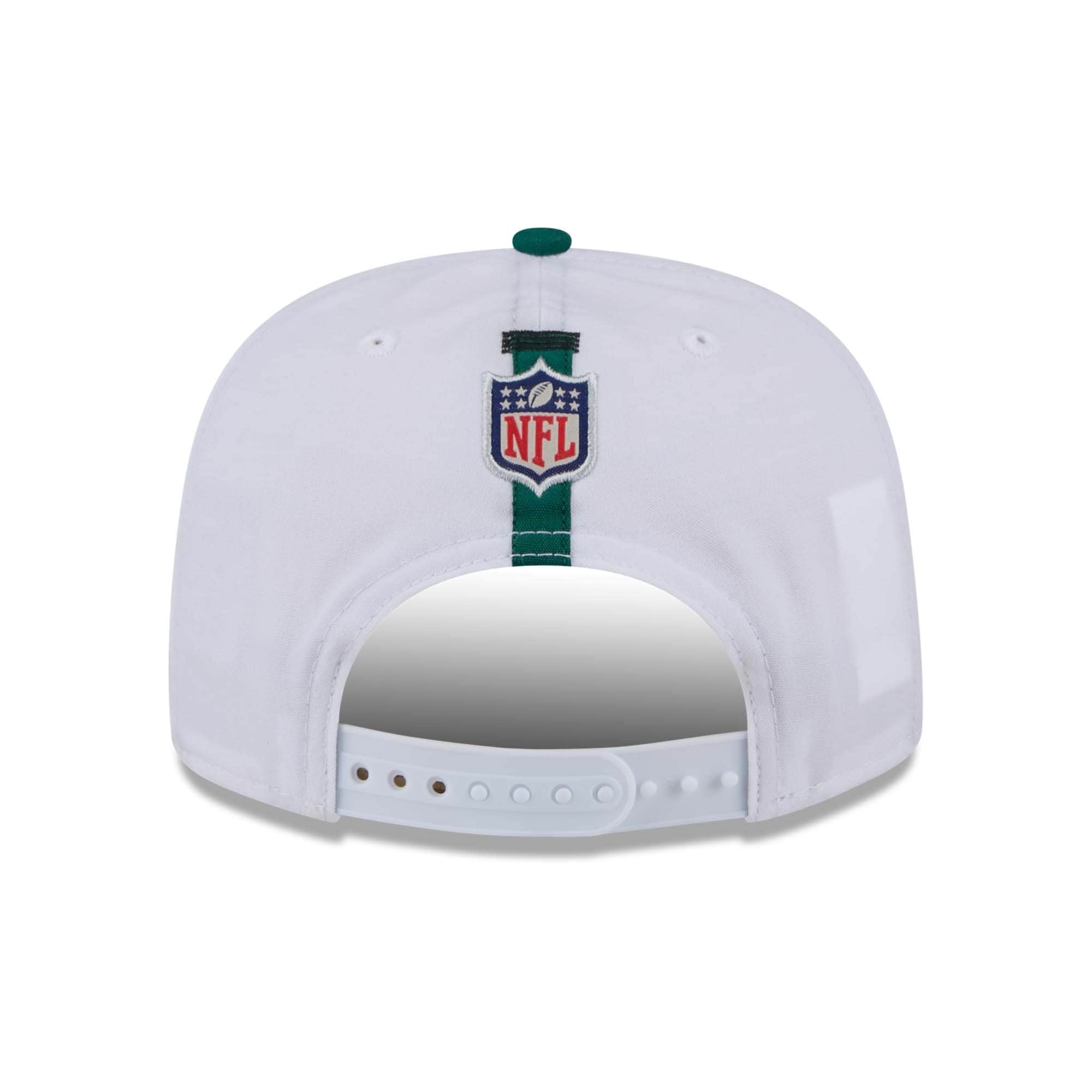 New York Jets 2024 NFL Training Camp New Era Golfer Snapback Cap White